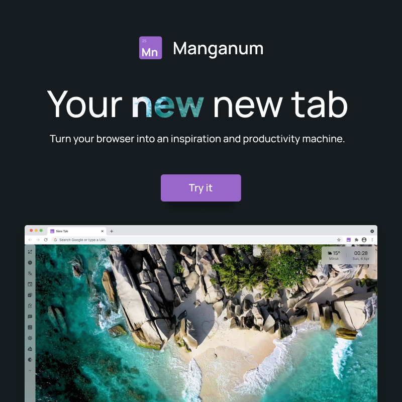 manganumapp's tweet photo. You can maximize your productivity with Manganum. With a new browsing tab and integrated ChatGPT, Google Calendar, Keep, Tasks, and Translator, Manganum provides a powerful productivity solution that helps you accomplish more in less time.