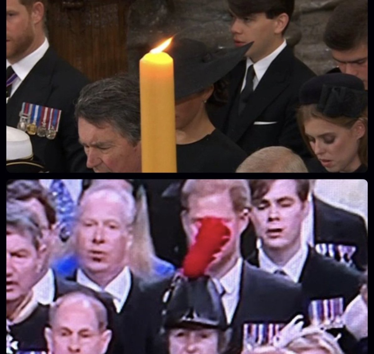 duchess_salty's tweet photo. @GBNEWS Game, set and match to the Royal family. Shunning & ridiculing is complete thanks to #PrincessAnnesFeather #feathergate #candlegate https://t.co/h2xp5CnPAE