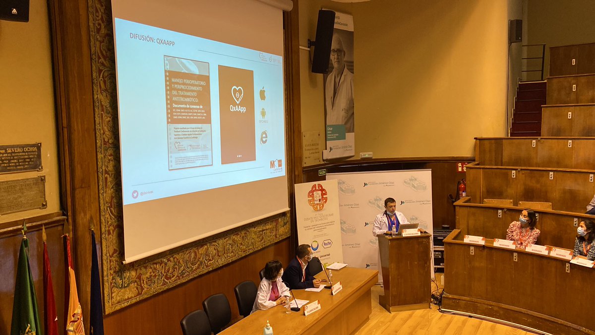 Apps móviles: “ayudarán mucho a implementar nuevos protocolos de actuación” en este ámbito de la medicina 

#ForoTrombosis23