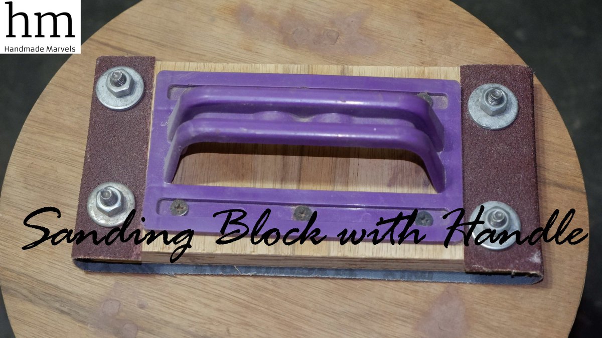 hndmdmrvls's tweet image. Making Hand sanding block with handle | Handmade Marvels

youtu.be/8NMhicfJp1E

#woodworking #woodsander #carpenter #plywood #tools