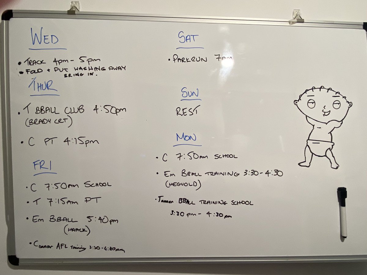 crowdofone96's tweet image. About to spend some quality time with the boys 🥰 and I love it! ❤️ I’m covering the schedules while the parents are working 😜 #shiftworkers #awayfromhome #thisweeksschedule #grandsons #school #homework #assignments #track #basketball #ptsessions #afltraining #parkrun