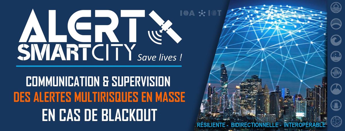 'Comment communiquer en cas de blackout ? Inscrivez vous au prochain webinaire d'idealCO !', c'est demain ! 
RDV ici pour vous inscrire : ow.ly/fSGE30sv6cF 
(Un clic et zou ! c'est fait !)
#collterr #risques #risquesmajeurs
