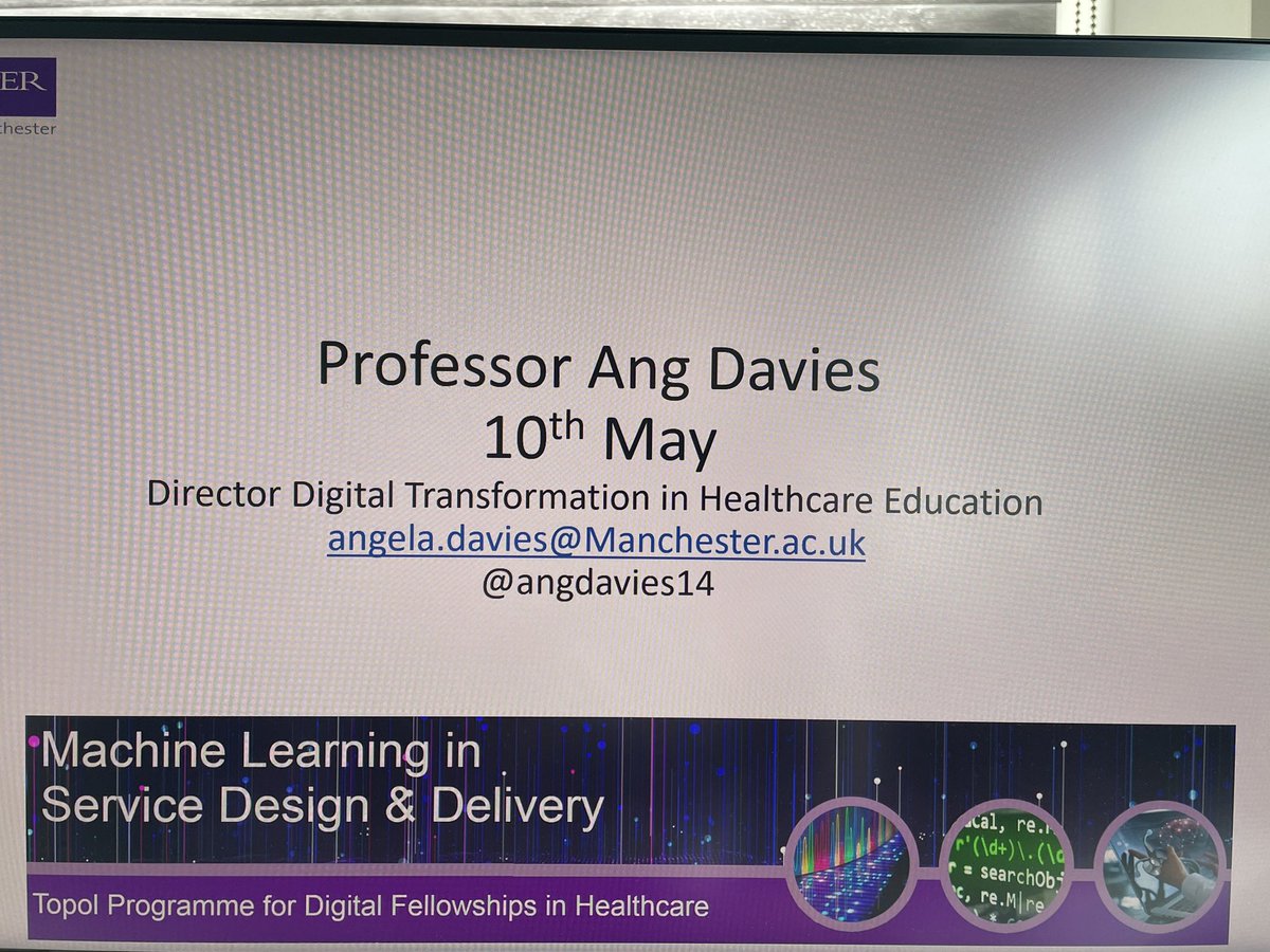 Ang Davies (@angdavies14) on Twitter photo Looking forward to meeting cohort 4 of Topol Digital Fellows this morning for our machine learning course <a href="/FBMH_UoM/">UoM Biology, Medicine and Health</a> <a href="/UoMPankhurst/">Christabel Pankhurst Institute UoM</a> @FranHooley <a href="/jamesfreed5/">James Freed</a> Looking forward to meeting cohort 4 of Topol Digital Fellows this morning for our machine learning course <a href="/FBMH_UoM/">UoM Biology, Medicine and Health</a> <a href="/UoMPankhurst/">Christabel Pankhurst Institute UoM</a> @FranHooley <a href="/jamesfreed5/">James Freed</a>