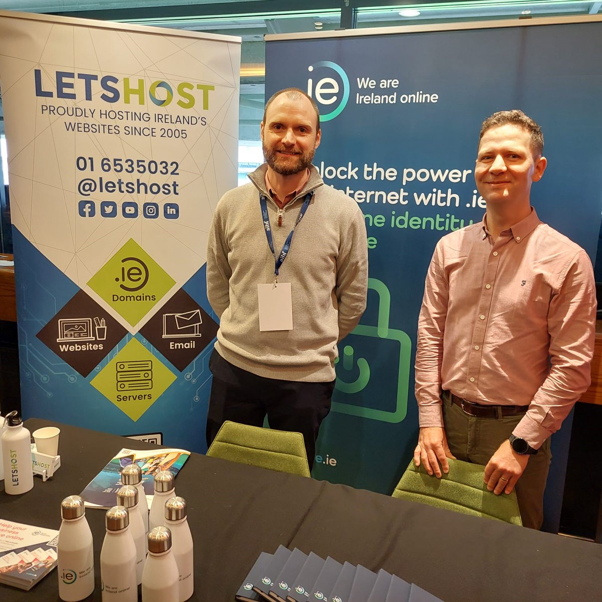Great to be at the <a href="/All_IreSummit/">All-Ireland Entrepreneurs Summit</a> in Croke Park today with <a href="/letshost/">LetsHost</a>. Looking forward to a good event. Drop by our stand and say hi to Eamon, Andrew and Alan 👋 #AIBFSummit #BusinessAllStars