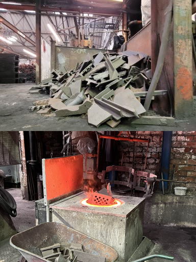 Most of the cast iron material we use is recycled and we always reuse the surplus iron from every cast.

longbottomfoundry.co.uk/j-jw-longbotto…

#recycle #recycled #castiron #rainwatergoods #madeinyorkshire