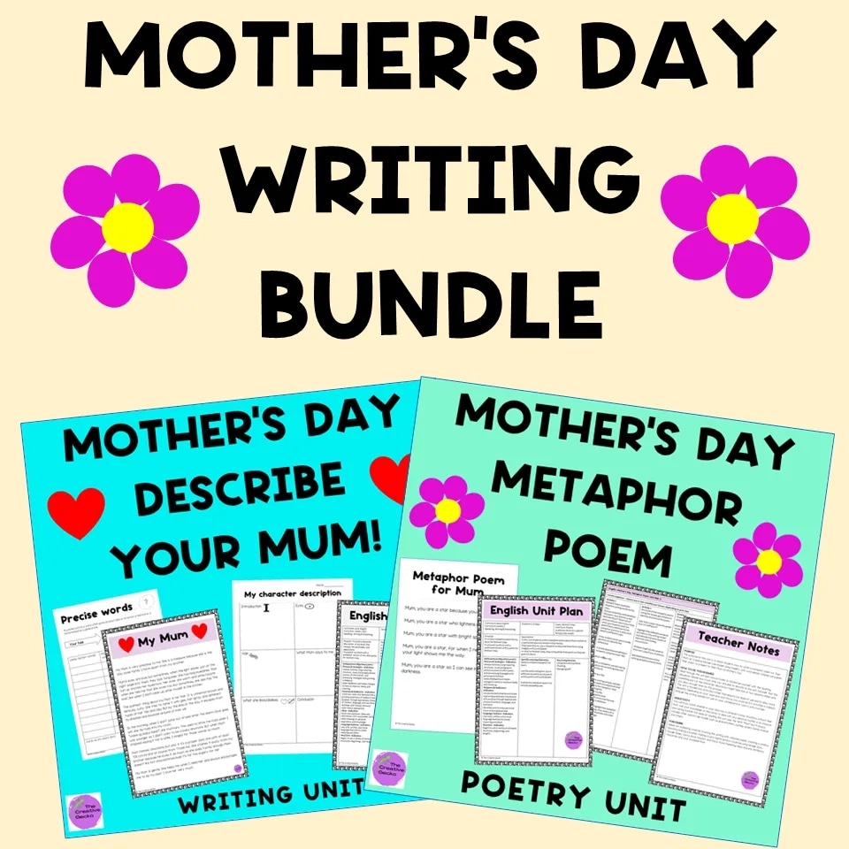 kakapo1's tweet photo. Only a few more days to go to get your  Mother's Day writing done,  #teachers .
These two units give you plenty of ideas! Both units are easily adaptable to write about any other special person at any other time of the year!https://t.co/yOIFpkhoDF https://t.co/4iIA9OpJ31