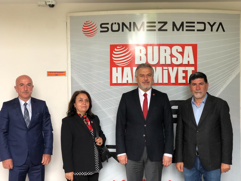 Bugün, #Bursa yerel medya temsilcilerini ziyaret ettik. Her birine hüsnü kabulleri için teşekkür ediyoruz.