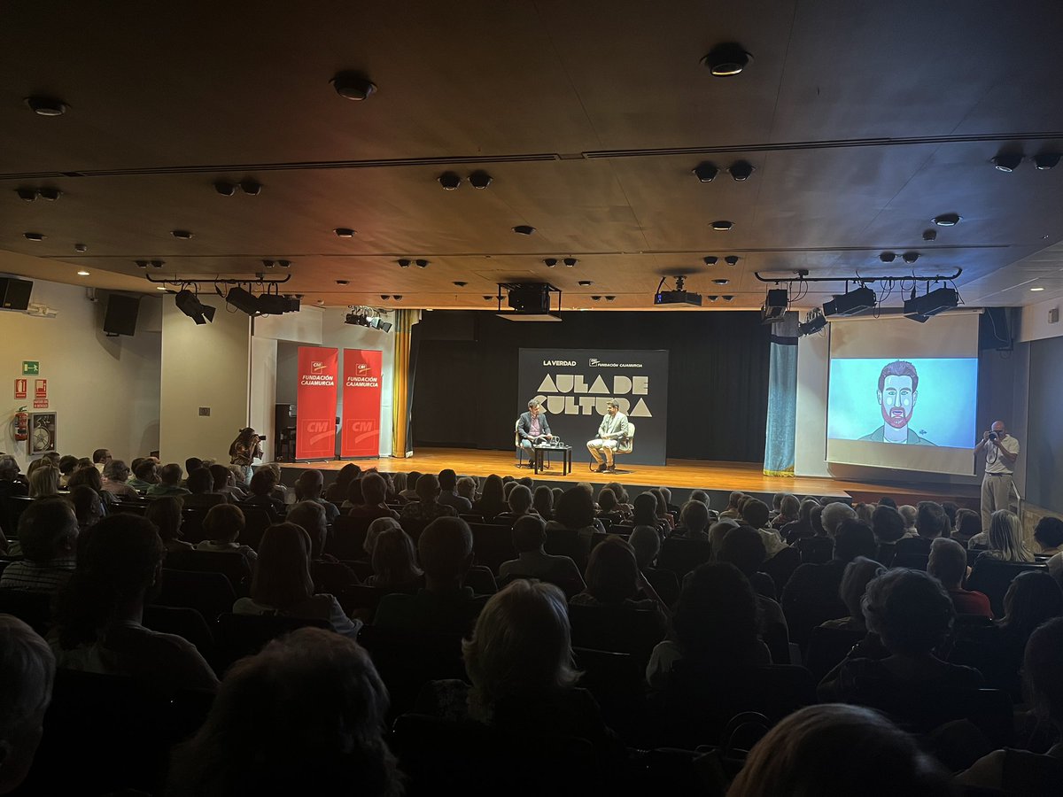 Ignacio Martín Lerma (@i_martinlerma) on Twitter photo Lo de anoche en el Aula de Cultura de <a href="/laverdad_es/">laverdad_es</a> fue realmente INOLVIDABLE ❤️
Sigo abrumado, feliz, emocionado… ¡El salón de <a href="/FCajamurcia/">Fundación Cajamurcia</a> repleto hasta la bandera!
GRACIAS 😊 Lo de anoche en el Aula de Cultura de <a href="/laverdad_es/">laverdad_es</a> fue realmente INOLVIDABLE ❤️
Sigo abrumado, feliz, emocionado… ¡El salón de <a href="/FCajamurcia/">Fundación Cajamurcia</a> repleto hasta la bandera!
GRACIAS 😊