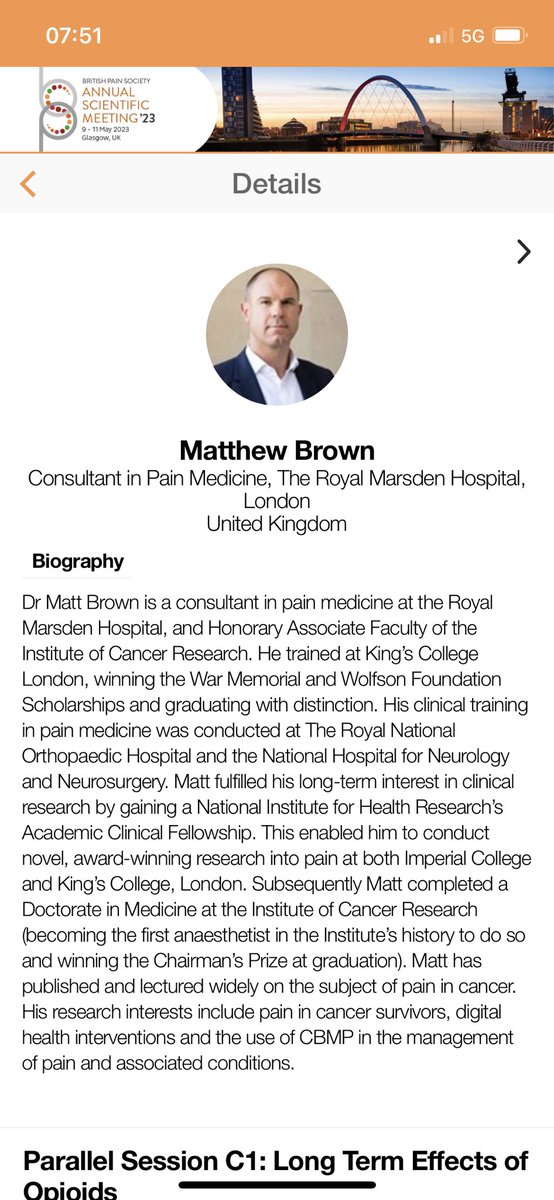 Samhja's tweet image. @BritishPainSoc 
Day 2 of #BPSASM2023 
Looking forward to our session on ‘Pain in cancer survivors: the new challenge for supportive oncology’. 
With @FeliciaJCox @greenfield_d and Matt Brown. 
@UKASCC