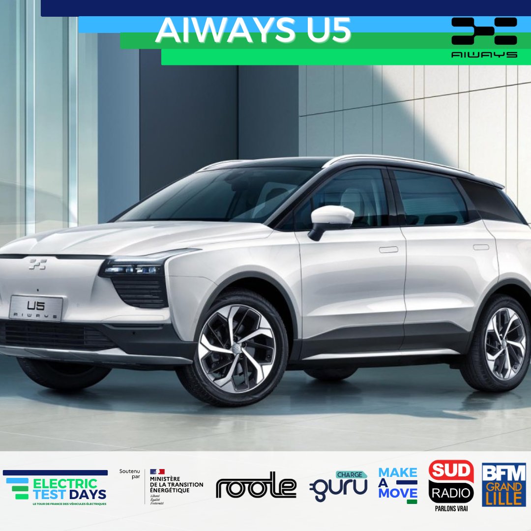 automobile_elec's tweet photo. #electrictestdays #voitures #mobilités #tourdefrance

@AiwaysFrance  @renault_fr  @vw_france https://t.co/4ka8CSek8L