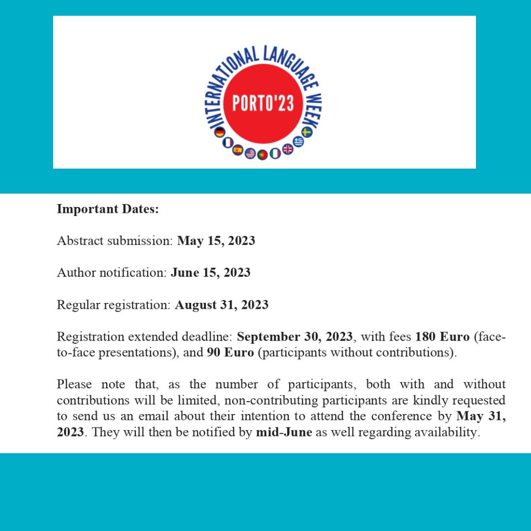 International Language Week 2023
+info: u.uma.es/dMl/