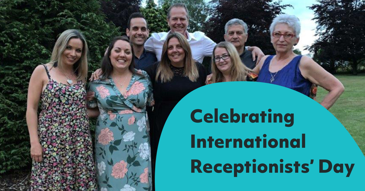 Our team of #UKreceptionists are incredible &amp; we celebrate them often within our organisation.⁣ 🤩 On International Receptionists' Day, we want to say thank you all for the wonderful work you do. 🙏⁣ You're the heart &amp; soul of ReceptionHQ.