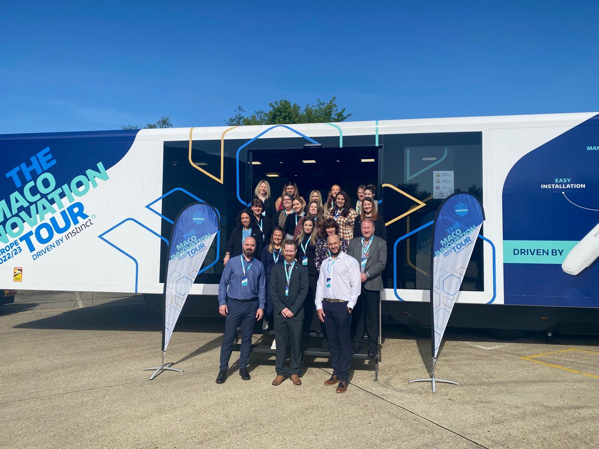 WindowWare's tweet photo. Our doors are open. The #MACOInnovationTour truck is set up &amp; ready to exhibit. The kettle is on. It’s the big Window Ware Open Day! Safe journey to all those joining us today; we look forward to welcoming you soon. We’ve got some great things lined up for you! https://t.co/SaelL0LgtG