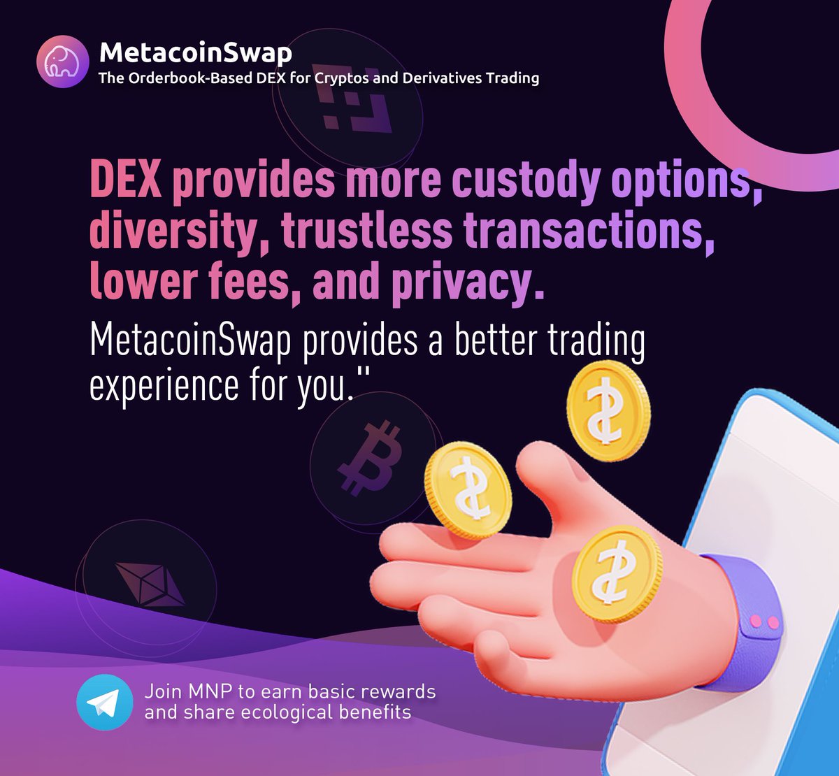 MetacoinSwap tweet media