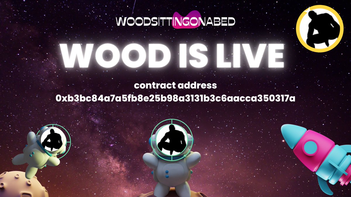 WoodMemeToken's tweet photo. https://t.co/eWsR29JN8I
Finally we are live. You guys can buy and hold it. $Wood #cryptocurrency #memecoin #launch #Dextools #WoodSittingOnABedToken https://t.co/6Vg1nihK3v