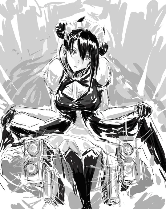 メイドの日(ここ一年辺りののエージェントさんまとめ) ÓwÒ アンジェvsエージェントさんまだー? ÓwÒ #ドルフロ
