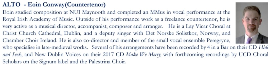 Friday is fast approaching, and with that, Culwick is proud to present our third soloist, singing Alto for the evening: the absolutely wonderful Countertenor, Eoin Conway! Book now, below. This one night only performance is not to be missed! eventbrite.co.uk/e/haydns-the-c…
