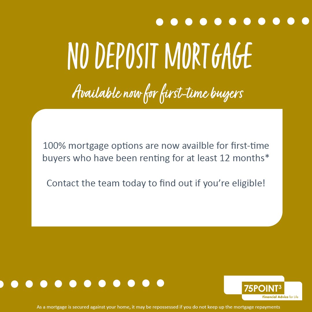 75point3's tweet photo. 100% deposits now available for first-time buyers* 
Contact the team: https://t.co/5Ttja78uvq
All mortgages are subject to status &amp; lender criteria. *To qualify you must have rented for 12 months the mortgage payments must be at least £1 less than your current rental payments https://t.co/E2Iwuz5lEI