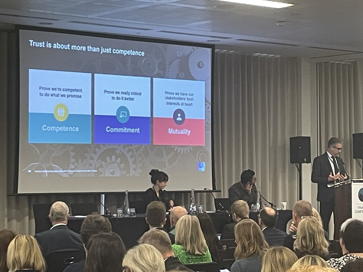 “Trust is about more than just competence” -  Matt Painter <a href="/IpsosUK/">IpsosUK</a> at #SHFinance