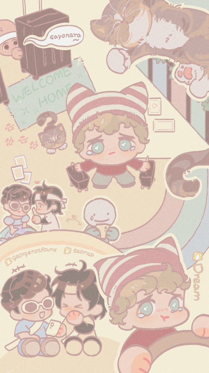 _ChiShu_'s tweet photo. open Snapchat too many times per day just for seeing these cutie   '͜' 
#dreamfanart https://t.co/E48YiDVbfB