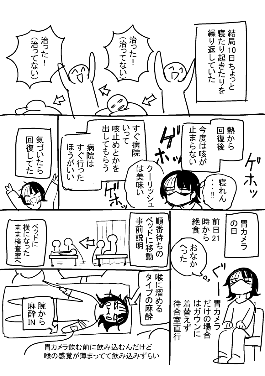 人間ドック行って体調崩して寝込んでた日記 結論:だいたい健康! (2/2)