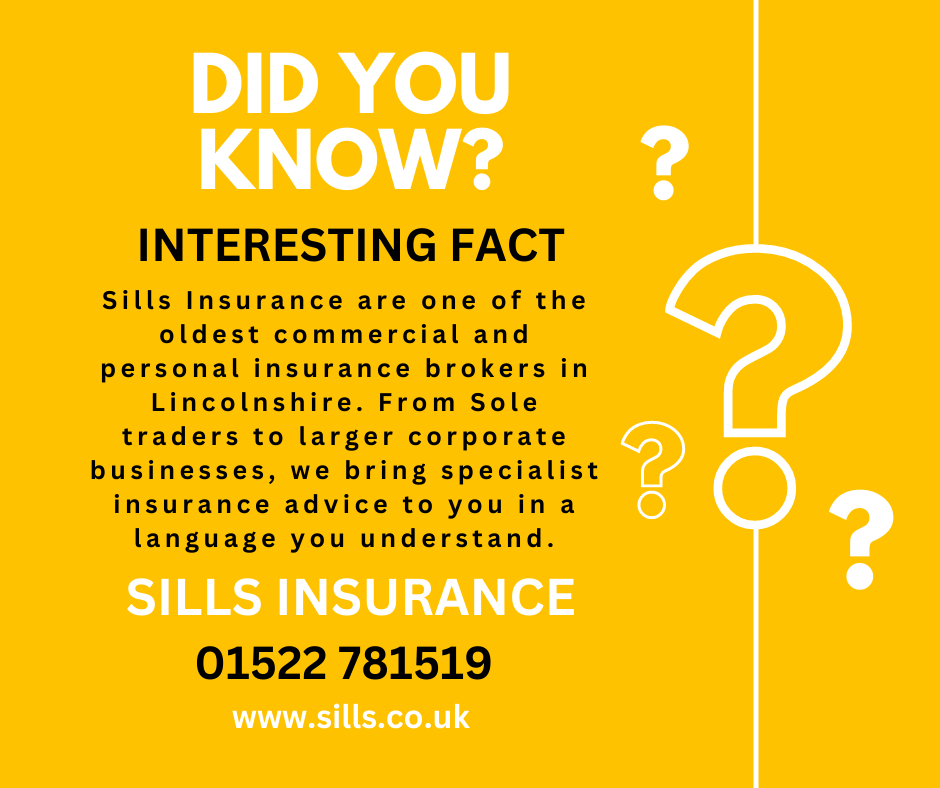 SillsInsurance's tweet image. Whatever your business - large or small, Sills insurance are here to help and protect you and your business. Our team can advise and ensure you have adequate covers in place. Call us on 01522 781519 or visit sills.co.uk to find out more. #sills #sillsinsurance