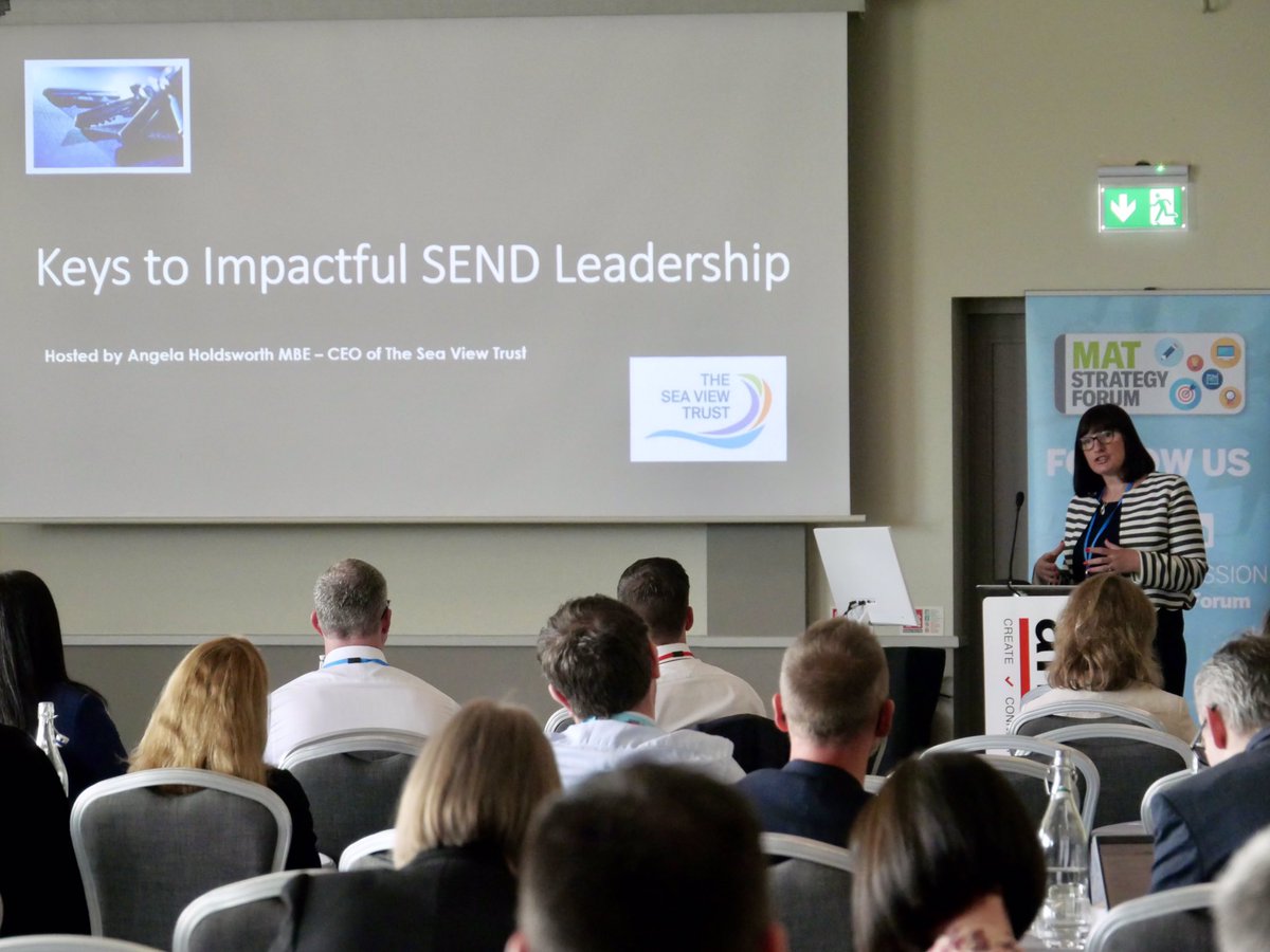 Angela Holdsworth, Chief Executive Officer for @SeaViewTrust discusses how to deliver impactful SEND leadership, highlighting the importance of understanding statutory responsibilities, developing a SEND strategy and embedding SEND at the heart of School Improvement Planning.