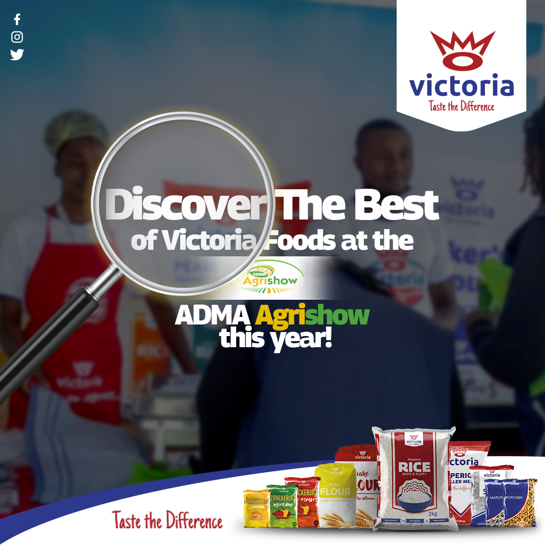 victoriafoodszw's tweet photo. Join Victoria Foods at this year's ADMA Agric show and discover our commitment to quality and sustainability in the food industry. 

Don't miss this opportunity to connect with like-minded individuals and learn more about our approach to food and farming!" 🌾🚜🍴 #ADMA https://t.co/GegKZEImIU