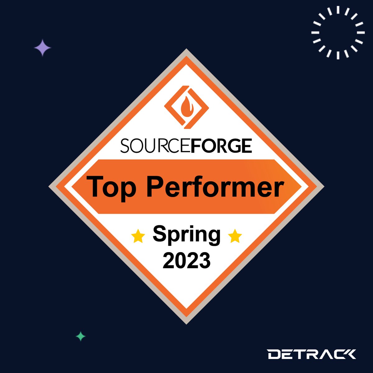 detrack's tweet photo. We’re thrilled to announce that Detrack has been recognised as a top performer in its category by SourceForge! #Detrack #SourceForge #TopPerformer https://t.co/83gwyfODT3