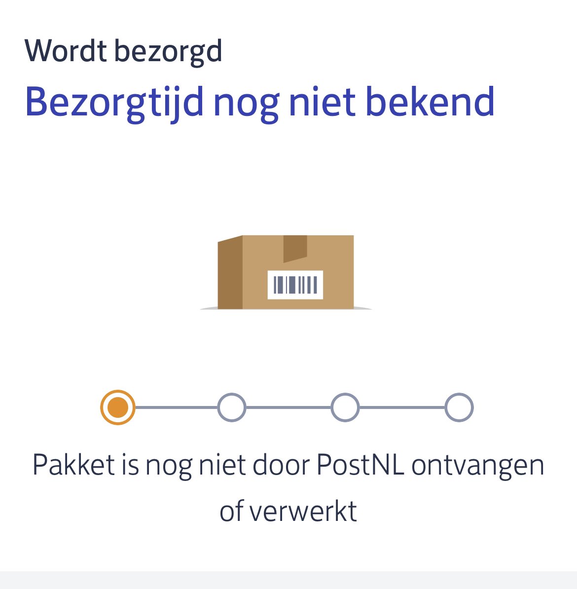 N3llyBr's tweet photo. @PostNL Hoe kan dat nou? Gisteren krijg ik een mail dat mijn pakket vandaag bezorgd wordt tussen 13.15 -16.15 uur en nu: https://t.co/Y1KXrSLT9V