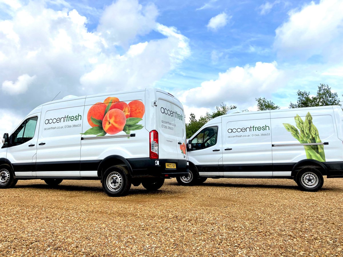 Check out our brand new sign written vans. Which one is your favourite?

These 2 new additions to our fleet come with the latest technology. With low emission engines these new vehicles help us reduce our carbon footprint &amp; take us further towards our net zero goal.