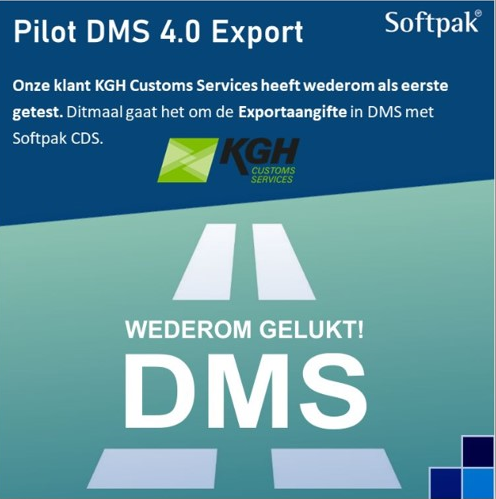softpaknl's tweet photo. Voor nieuwe #douane systeem #DMS heeft @softpaknl klant https://t.co/5E2uY9i6Ia te Emmen de 1ste Exportaangifte succesvol verwerkt. Dit met het #douanepakket CDS. Zijn klaar voor de verdere uitrol van DMS - Douaneaangifte Management Systeem - bij alle andere klanten!! https://t.co/Km0I6vOly9