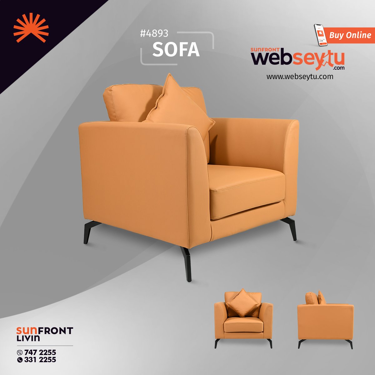 SunFront_MV's tweet image. Single seat sofa in different colors

Buy Online: bit.ly/3mzPxjk

Tel: 331 2255
Hotline: 747 2255

#sofa #1seat #puleather #color #sittingroom #living #gettogether #style #interiro #maldives #maldivesshop #qualityandstyle
#sunfront LIVIN