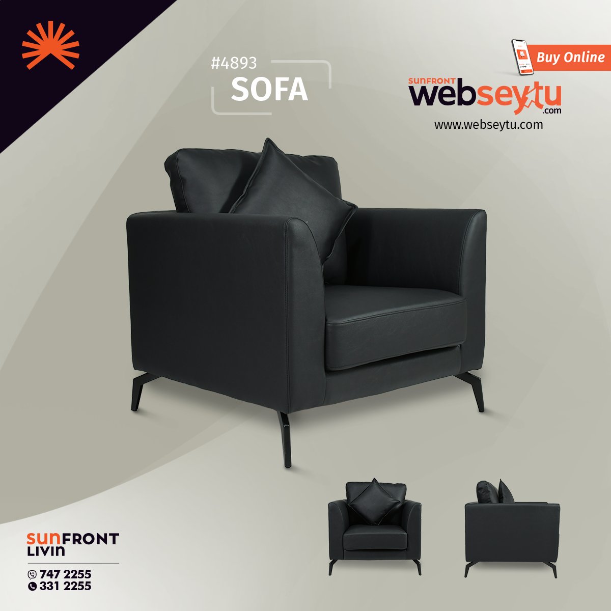 SunFront_MV's tweet image. Single seat sofa in different colors

Buy Online: bit.ly/3mzPxjk

Tel: 331 2255
Hotline: 747 2255

#sofa #1seat #puleather #color #sittingroom #living #gettogether #style #interiro #maldives #maldivesshop #qualityandstyle
#sunfront LIVIN