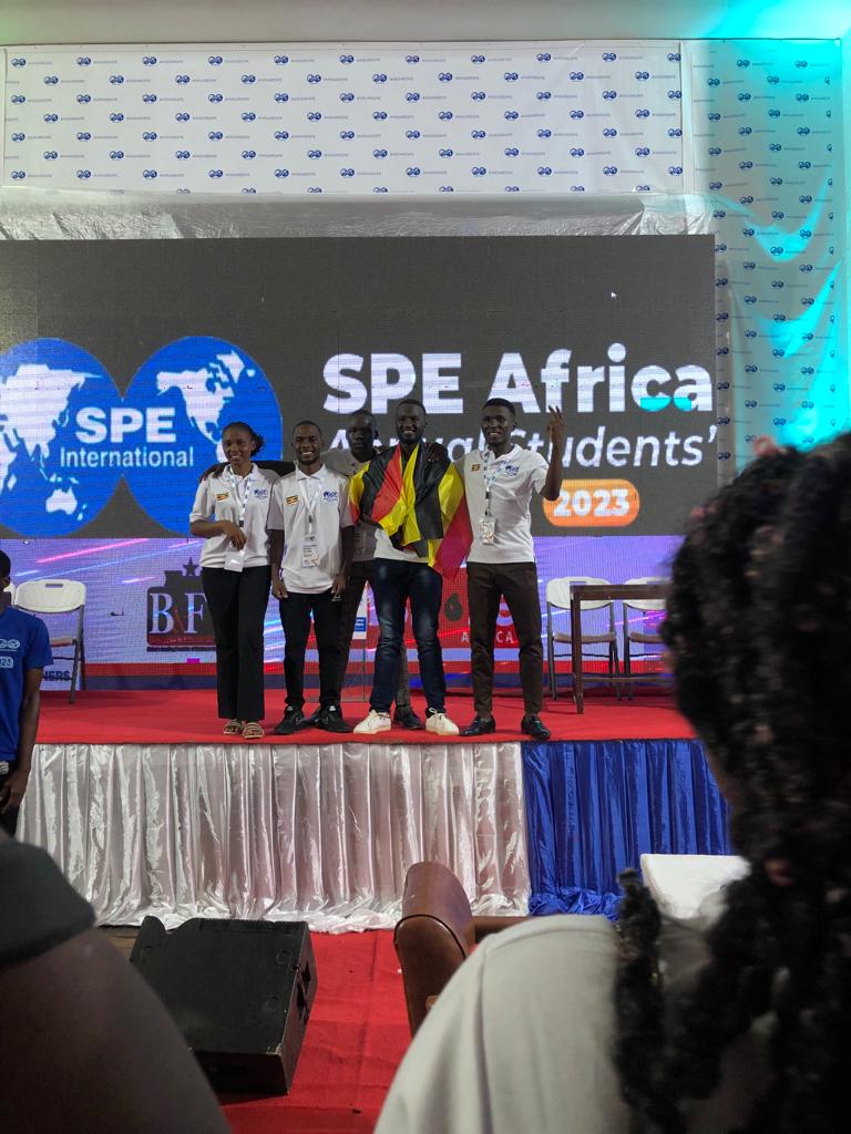 SpeUganda's tweet photo. Big congratulations to our Ugandan SPE representatives for their impressive performance in the PetroBowl Africa qualifiers! Your hard work, expertise, and dedication have paid off and we're proud of you for emerging second in this highly competitive event. https://t.co/rPM1LtNpCM