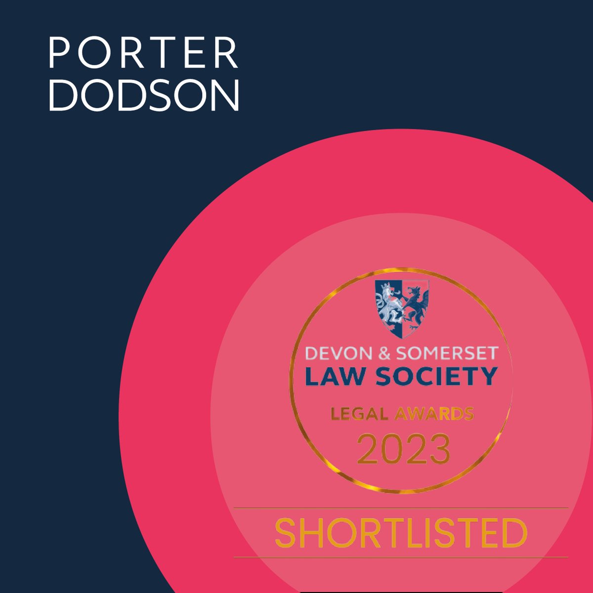 We are delighted to have been shortlisted in 3 categories of the #DASLS Legal Awards. 2023 We have also submitted an entry to the Lifetime Achievement category, which we will find out about on the night. Looking forward to the final results and the awards dinner in June!