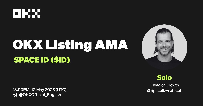 okx's tweet photo. 🎙 OKX #AMA Listing campaign with @spaceid 🎙

✅ Join our AMA
✅ Follow us 

1,000 in $ID Token + Red Packets will be given during the session! See ya! ⤵️