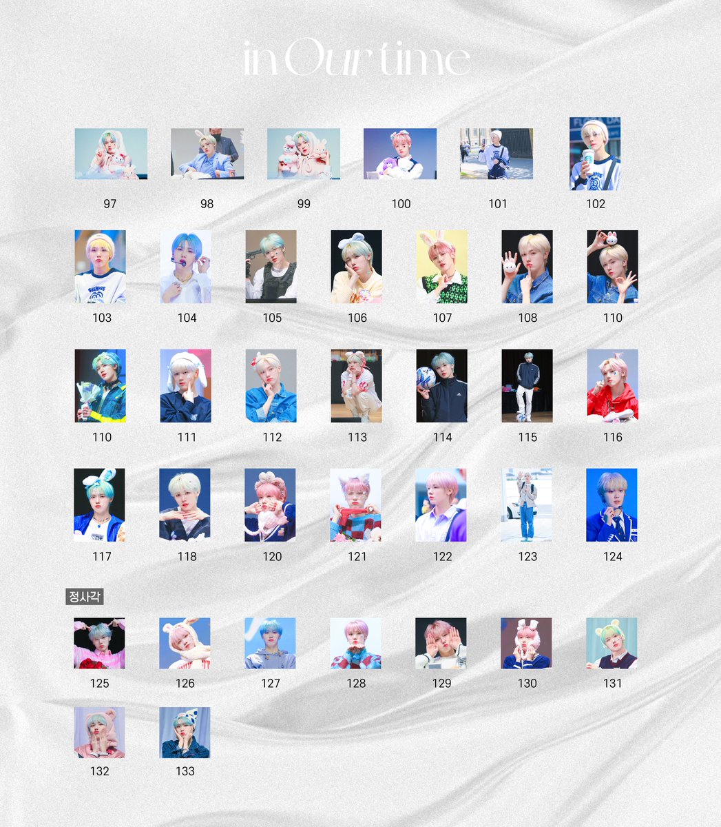 ✽

 𝐢𝐧 𝐨𝐮𝐫 𝐭𝐢𝐦𝐞

-
전시회 굿즈 및 액자 통판합니다.
폼에 적혀있는 공지사항을 잘 확인해주세요ღ

📅05.10-05.24

⛧굿즈
url.kr/f1hjem
⛧액자
url.kr/ezjk36

G.O 문의는 DM 주세요