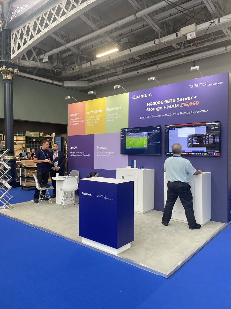 Trams | Econocom (@tramsltd) on Twitter photo We’re all set to go! The team are here at The Media Production Show. We're excited to showcase live demos of <a href="/QuantumEMEA/">Quantum EMEA</a>'s CatDv & chat with you about how our solutions can transform your media production workflow. Visit us at stand B70!
#technology #media #olympia #onedigital We’re all set to go! The team are here at The Media Production Show. We're excited to showcase live demos of <a href="/QuantumEMEA/">Quantum EMEA</a>'s CatDv & chat with you about how our solutions can transform your media production workflow. Visit us at stand B70!
#technology #media #olympia #onedigital