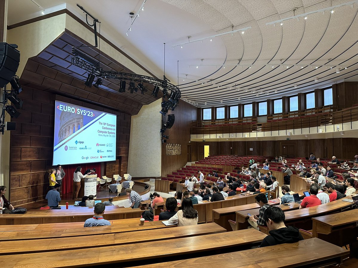 Suhaib A Fahmy (@suhaibfahmy) on Twitter photo Enjoying my first <a href="/EuroSys_conf/">EuroSys 2023</a> in Rome. Our paper on Resource-Efficient Federated Learning was presented by <a href="/ahmedcs982/">Ahmed M. A. Sayed</a> this morning (work with @elfmar). Looking forward to more FPGA work here in future! #EuroSys23 Enjoying my first <a href="/EuroSys_conf/">EuroSys 2023</a> in Rome. Our paper on Resource-Efficient Federated Learning was presented by <a href="/ahmedcs982/">Ahmed M. A. Sayed</a> this morning (work with @elfmar). Looking forward to more FPGA work here in future! #EuroSys23