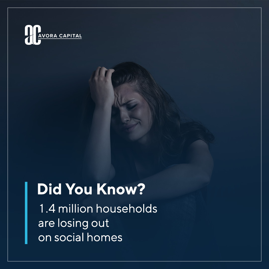Avora_Capital's tweet photo. Did You Know?
1.4 million households are losing out on social homes
https://t.co/nDk5UnxN1D
#avora #avoracapital #socialhousing #investment #socialhousinginvestment #investing #investmentopportunity #property #investinproperty #didyouknow #didyouknowproperty #houseprice https://t.co/9dxJ3X9mOh