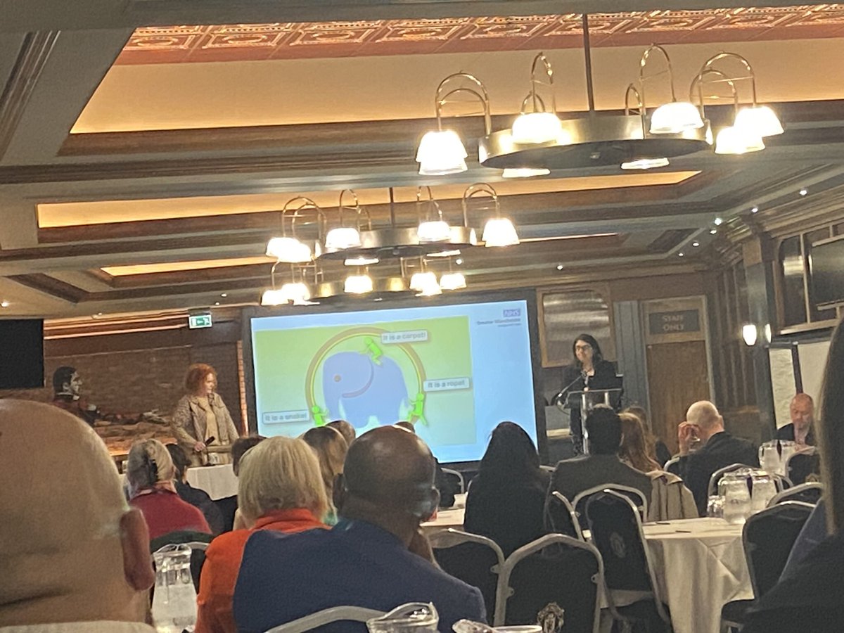 JulieCheetham's tweet photo. #GMCCPL @GM_CCPL @GMEC_SCN opening remarks from our senior clinical leaders @doctormkumar @MandyPhilbin the importance of being present, this is our time to shape clinical governance and leadership for Pts and citizens to improve health and care https://t.co/oc9bWD4PAm