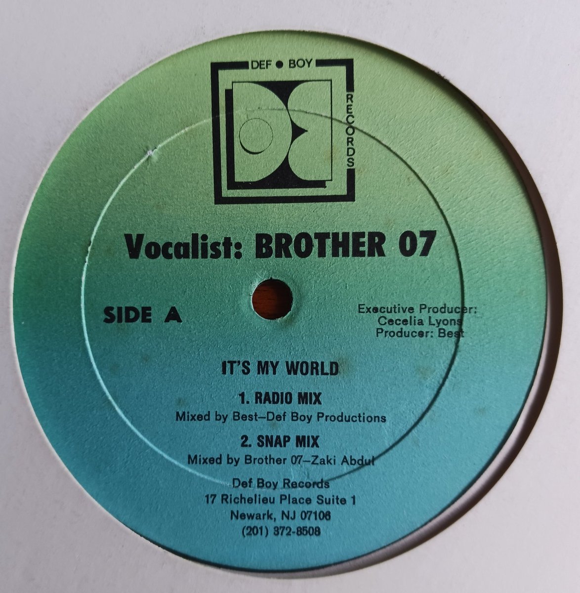 mpfortyfive's tweet image. Brother 07 - It's my world.
#randomrap