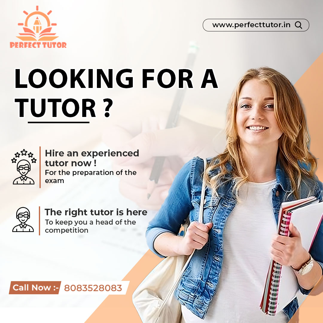 Looking for a home tutor for your academics? 
Get a qualified tutor within 30 minutes near your location.
.
Visit Website:- perfecttutor.in
.
#perfecttutor #hometutor #privatetutor #privatetuition #hometuitio #hometutoring #noida #delhi #ghaziabad  #tuitionjobs