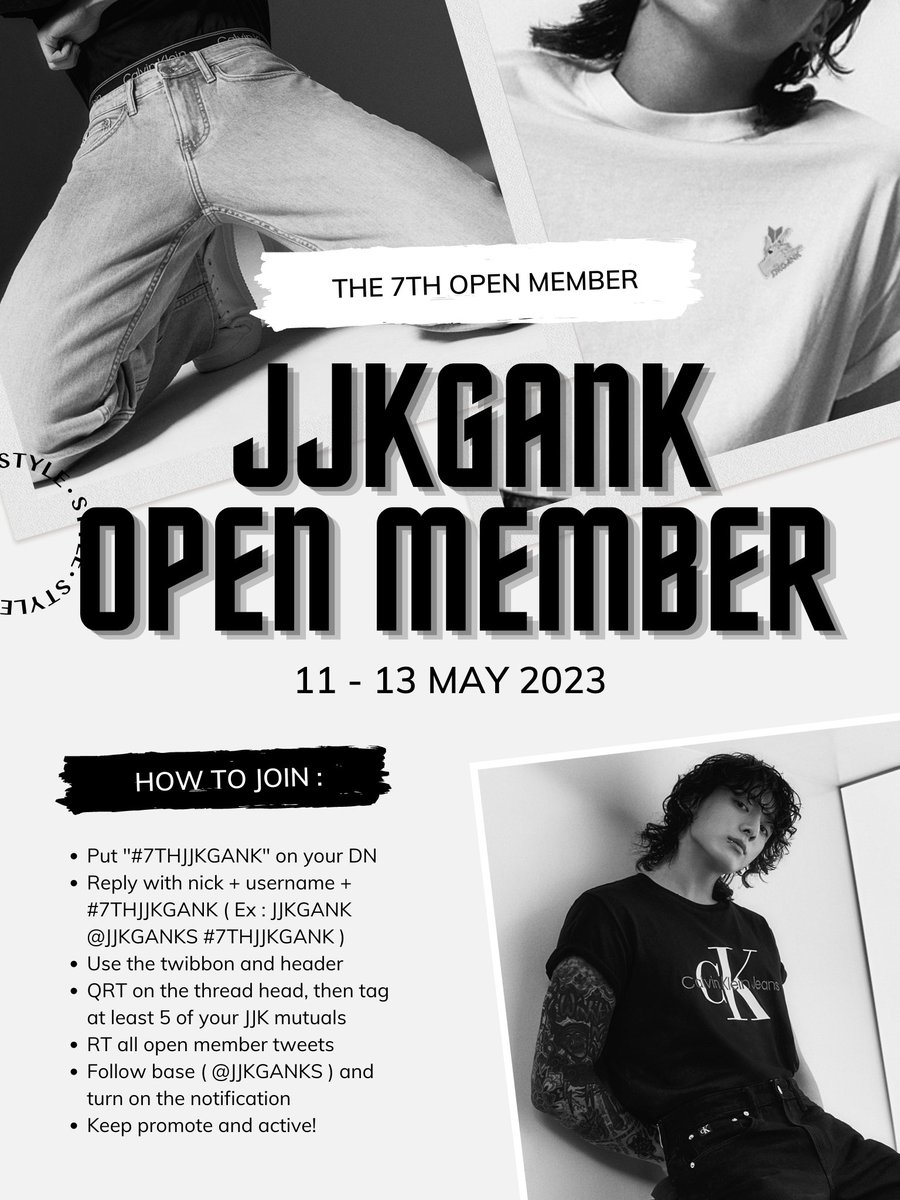 ㅤㅤㅤ

ㅤㅤㅤJJKGANK'S 7th OPEN MEMBER.

ㅤㅤㅤRather be dead than cool. Rather
ㅤㅤㅤbe united than alone. Hence, find
ㅤㅤㅤyour gorgeous twins here in
ㅤㅤㅤJJKGANK.

ㅤㅤㅤJoin us, and be the part of this
ㅤㅤㅤfamily.

ㅤㅤㅤ