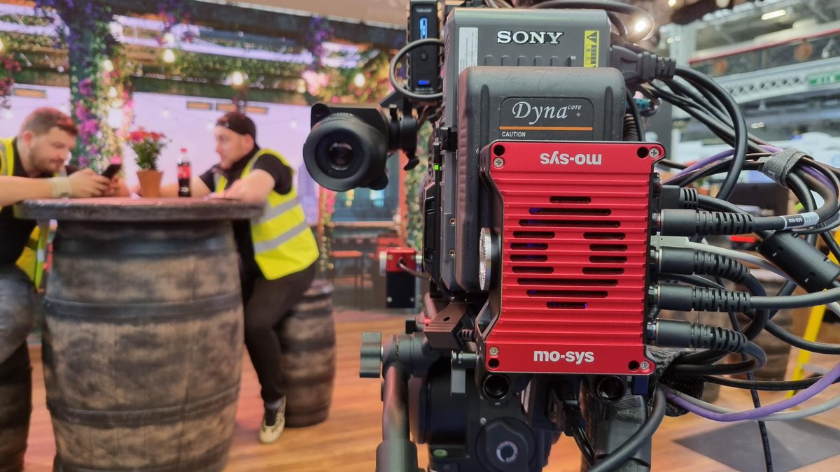 mo_sysLab's tweet photo. It's day 1 of #MPTS2023! Join us and @BENDAC_Group on stand J42 where we're showcasing our new #StarTrackerMax and #CinematicXRFocus together with an impressive 8x3m Bendac #LED wall and @ETCInc lighting from @3lrLighting . Don't miss it! @mediaprodshow #virtualproduction https://t.co/o6mXKMwg6z