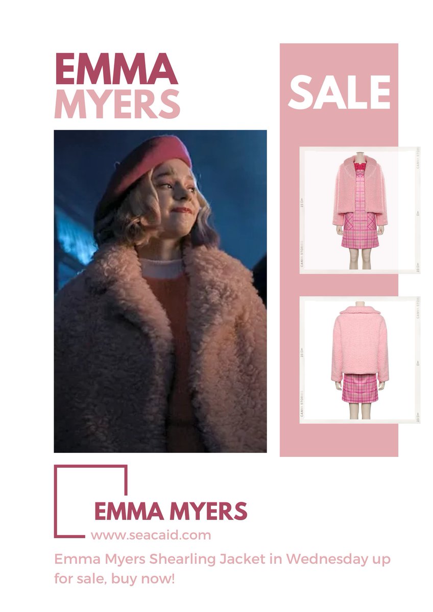 seacaid's tweet image. Get the Look - Emma Myers' Shearling Jacket from Wednesday Netflix Series

seacaid.com/product/enid-s…

#wednesdaynetflixseries #emmamyers #shearlingjacket #fashion #style #seacaid #ShopNow #wednesday
