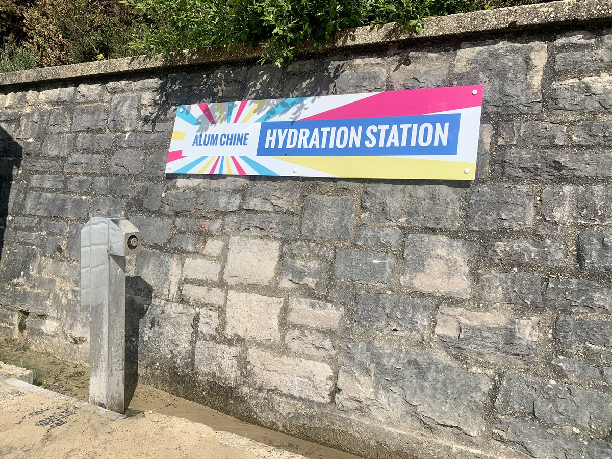 Or as we used to say, tap. #Bournemouth #alumchine #hydration