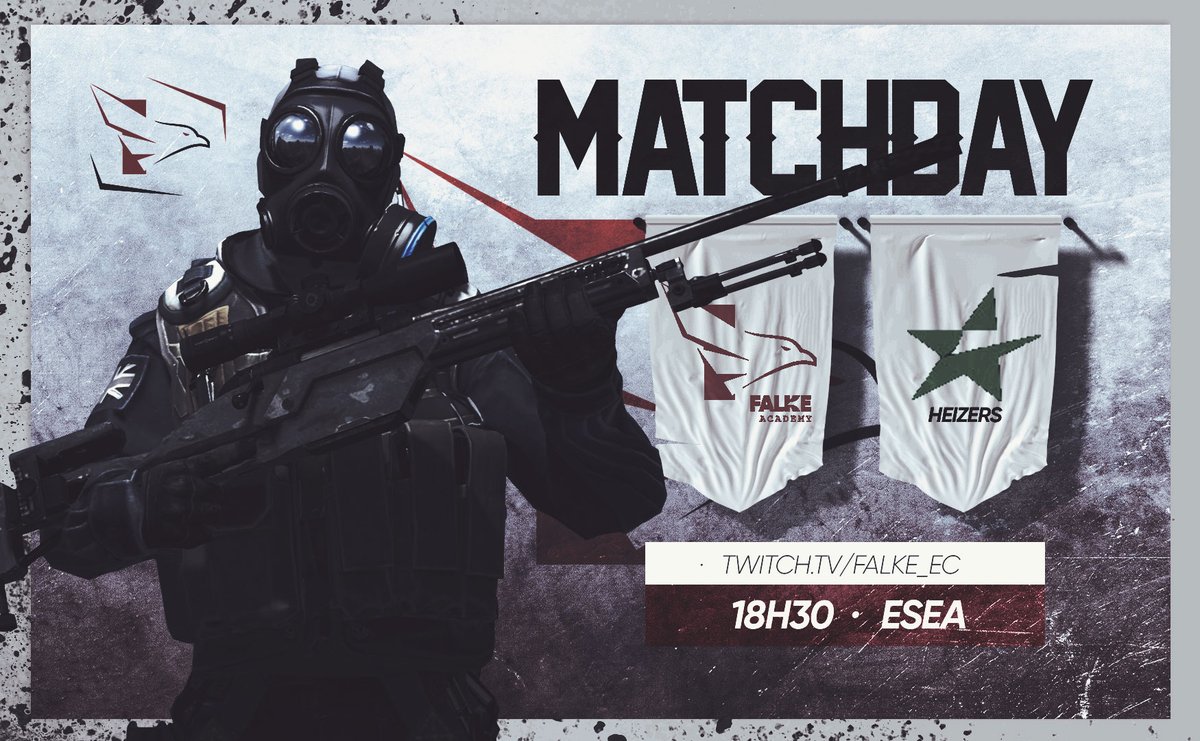 FALKE_EC's tweet photo. 🔫MATCHDAY | #AlzamosElVuelo con nuestros chicos de la #FalkeAcademy en la pelea por ganarse una plaza para los Playoffs ‼️
🦅 Jornada 10 (ESEA Open)
⏰ 18:30h
🆚 #Heizers
🎙️ @OfficialFranchu
📺https://t.co/fvLhUFkwxY https://t.co/aRUSNnJvqP