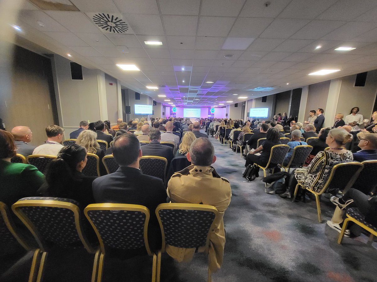 Chris_Grose's tweet photo. @GavinSmartCIH discussing the Big Picture: Politics and Policies. Packed room!! So much to discuss. #brighton2023 https://t.co/PR22uIQB3M